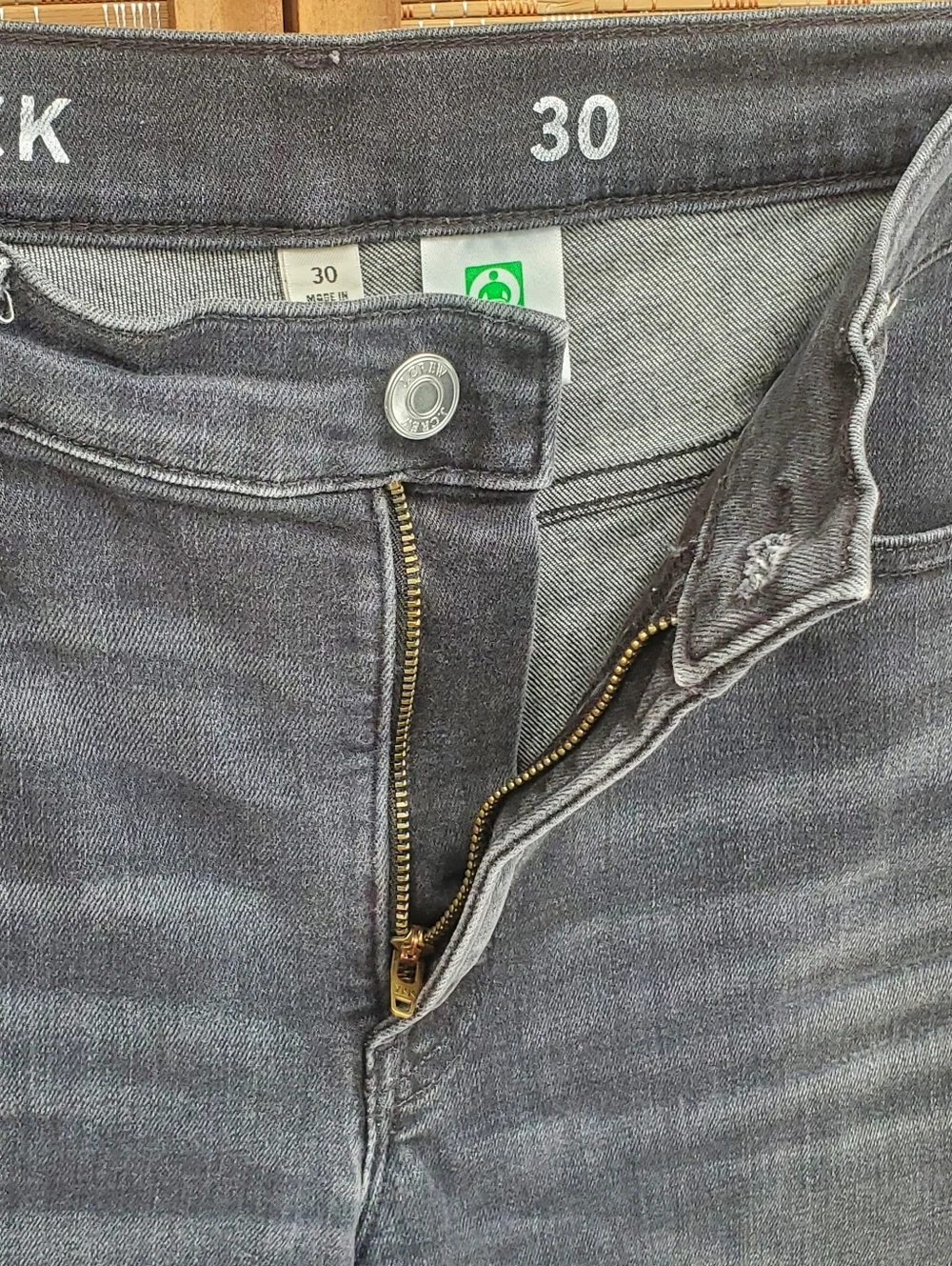 ☆ J Crew Toothpick Jeans Black Size 30